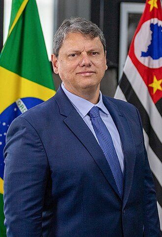 Foto: Ciete Silvério/Governo do Estado de SP (CC BY 2.0) Retrato de Tarcísio de Freitas
